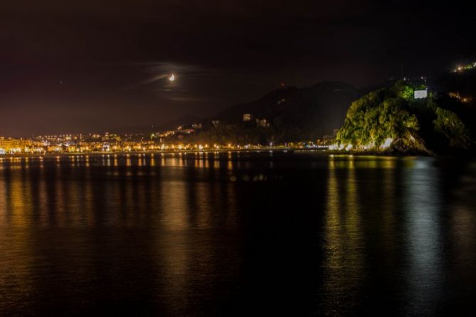 Visión nocturna: foto en Donostia-San Sebastián