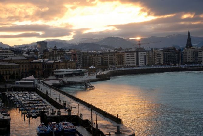 Amanecer: foto en Donostia-San Sebastián