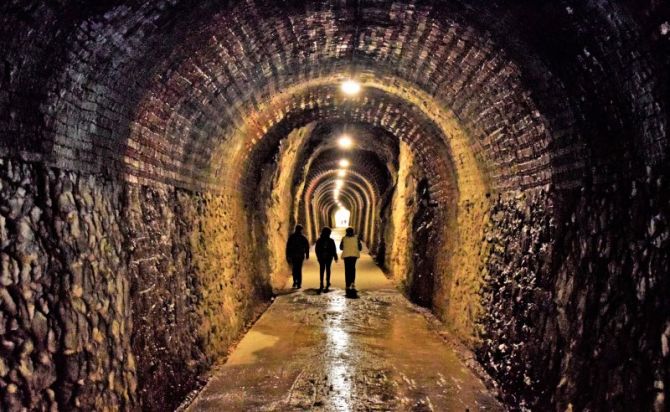 Tunel de Otieta: foto en Andoain