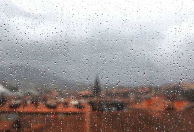 A través del cristal: foto en Errenteria