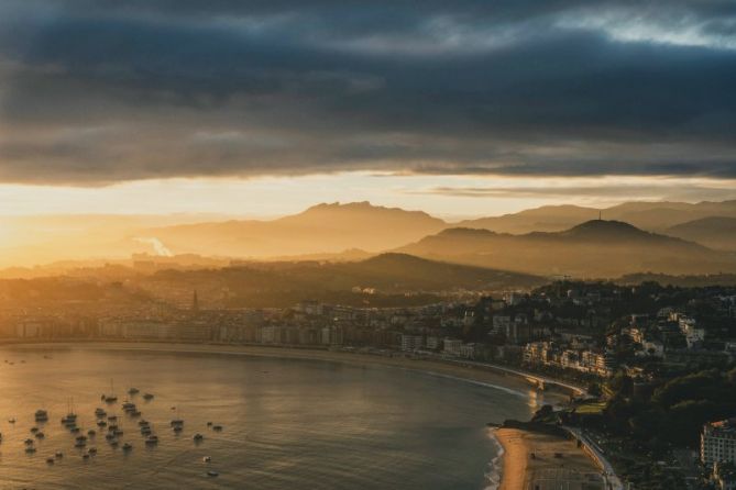 Luces y sombras: foto en Donostia-San Sebastián