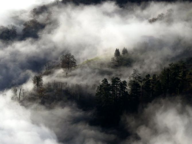 Mas niebla: foto en Soraluze-Placencia de las Armas