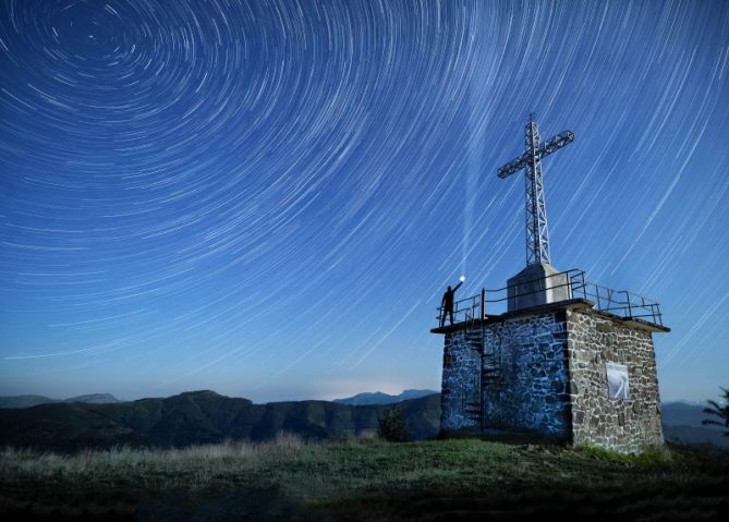 Fotografia de estrellas: foto en Urretxu Fotografia de estrellas: foto en Urretxu