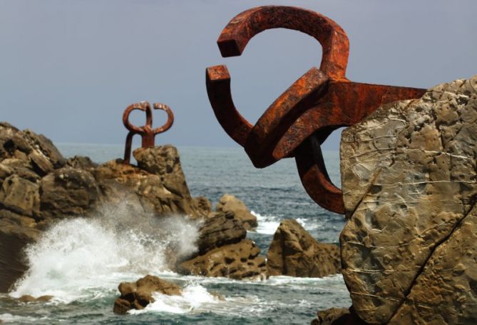 "Hierro, roca, cielo y agua": foto en Donostia-San Sebastián "Hierro, roca, cielo y agua": foto en Donostia-San Sebastián