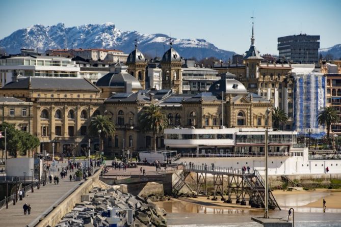 Invierno: foto en Donostia-San Sebastián Invierno: foto en Donostia-San Sebastián