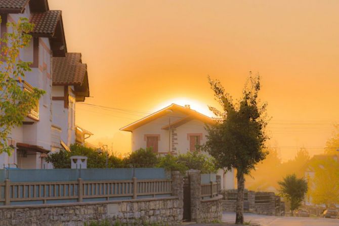 Irún amanecer: foto en Irun Irún amanecer: foto en Irun