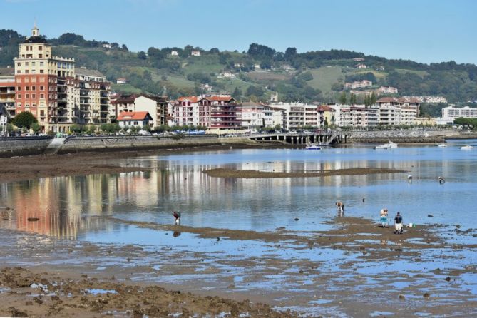 ITSASBEHERA - BAJAMAR: foto en Hondarribia ITSASBEHERA - BAJAMAR: foto en Hondarribia
