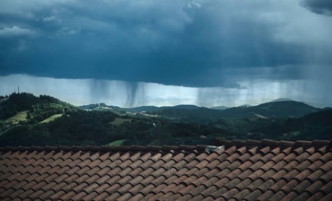 La lluvia se acerca: foto en Tolosa La lluvia se acerca: foto en Tolosa
