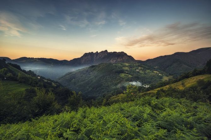 Peñas de Aya: foto en Irun Peñas de Aya: foto en Irun