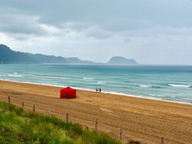 Playa de Zarautz: foto en Zarautz Playa de Zarautz: foto en Zarautz