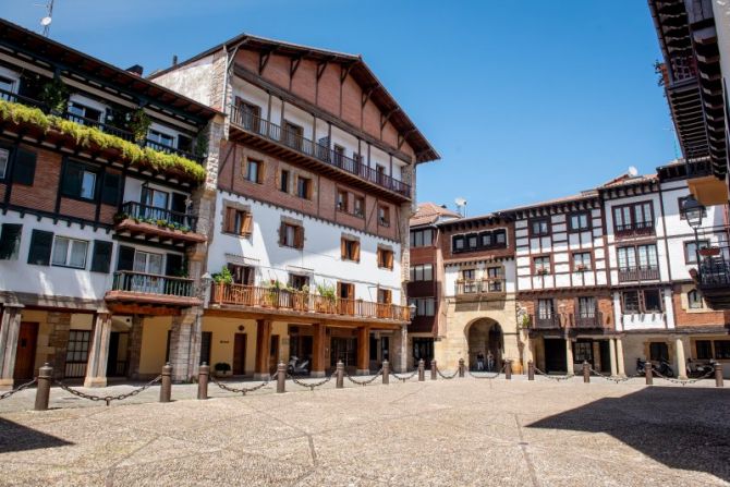 Plaza de Guipuzkoa: foto en Hondarribia Plaza de Guipuzkoa: foto en Hondarribia
