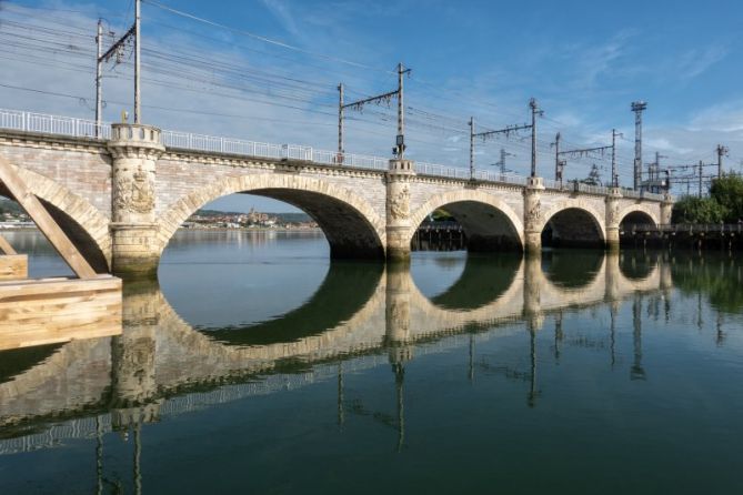 Puente Internacional: foto en Irun Puente Internacional: foto en Irun