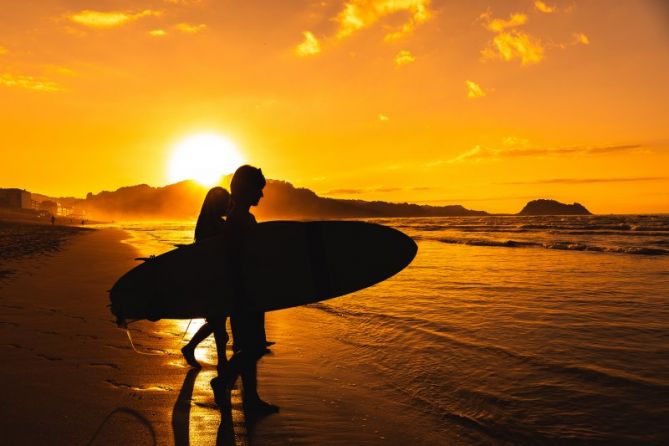 Verano: foto en Zarautz Verano: foto en Zarautz