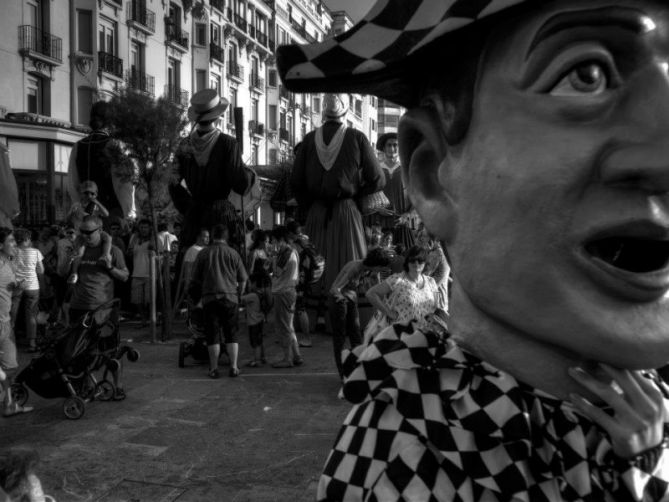 Gigantes y Cabezudos.: foto en Donostia-San Sebastián