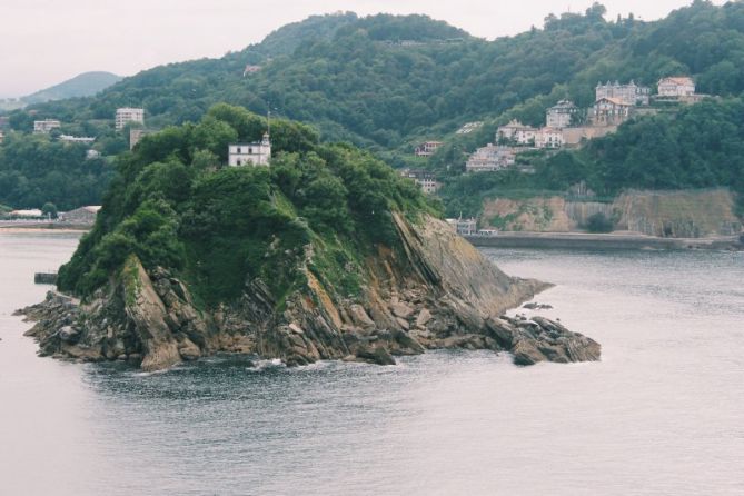 Isla Santa Clara: foto en Donostia-San Sebastián