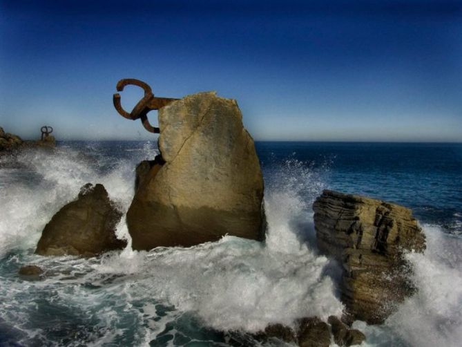 El Peine del Viento: foto en Donostia-San Sebastián