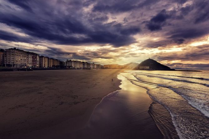 Un rayo de sol: foto en Donostia-San Sebastián