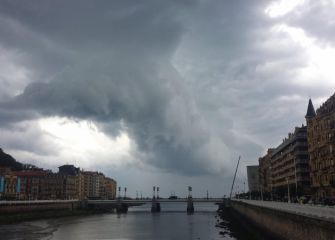 Tormenta sobre el Kursaal