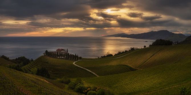 La toscana Vasca: foto en Getaria