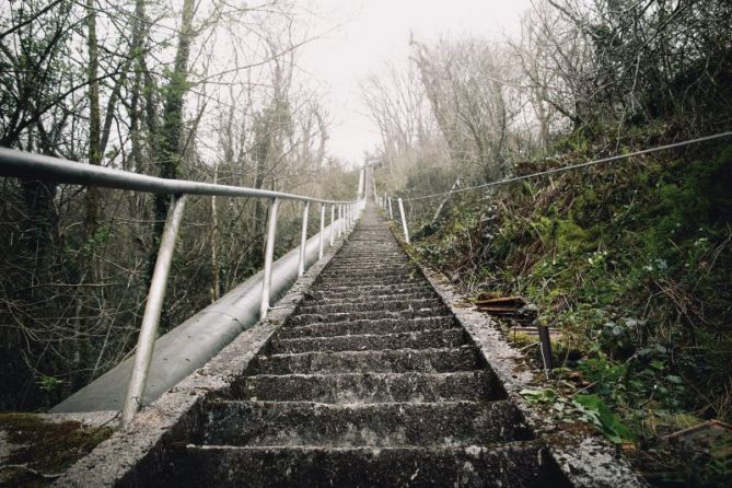 100 escaleras, 100 pensamientos.: foto en Andoain