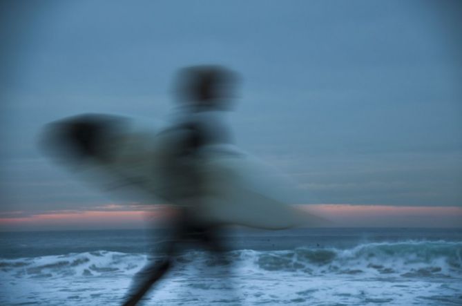 Al agua: foto en Donostia-San Sebastián