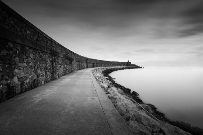 Amanece en zumaia: foto en Zumaia