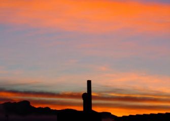 Amanecer anaranjado