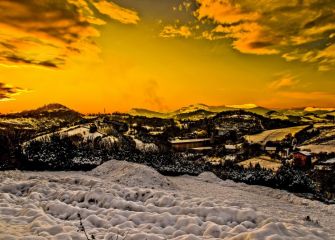 AMANECER DESDE AÑORGA
