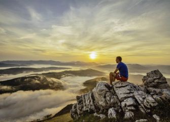 Amanecer desde Udalaitz