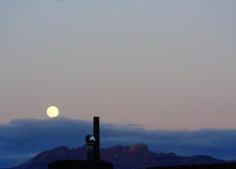 Anochecer en Peñas de Aia