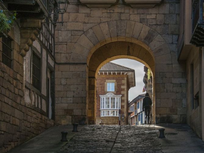 El arco: foto en Hondarribia