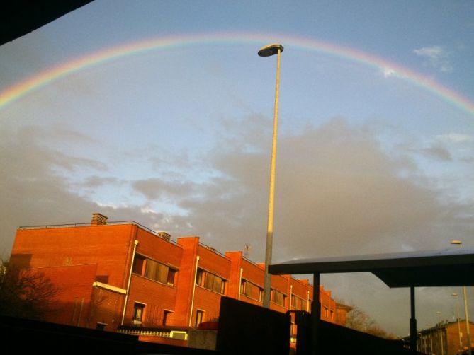 Arco iris: foto en Donostia-San Sebastián