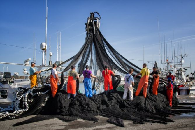 Arrantzaleak: foto en Hondarribia