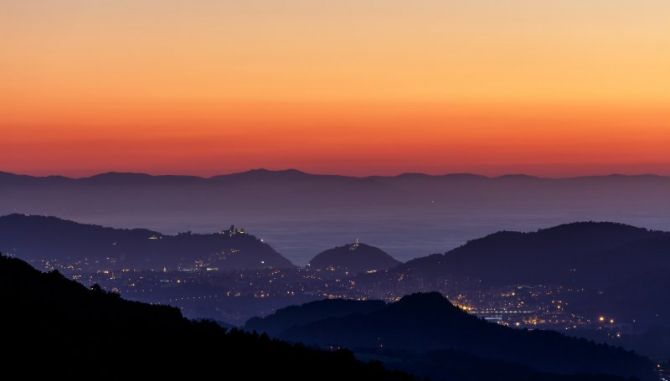 Atardece en Gipuzkoa: foto en Irun