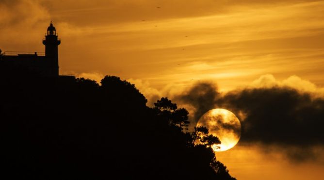 Atardecer : foto en Donostia-San Sebastián