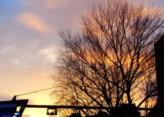 atardecer