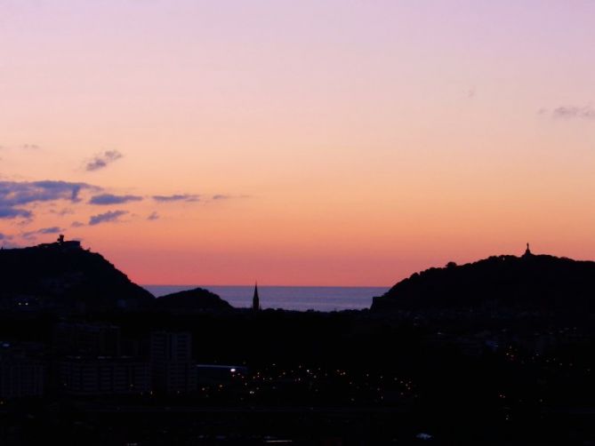 atardecer: foto en Donostia-San Sebastián