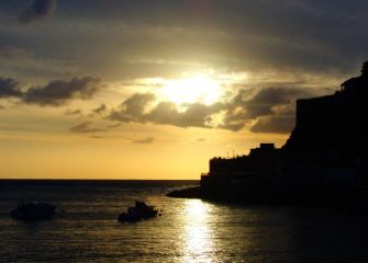 atardecer
