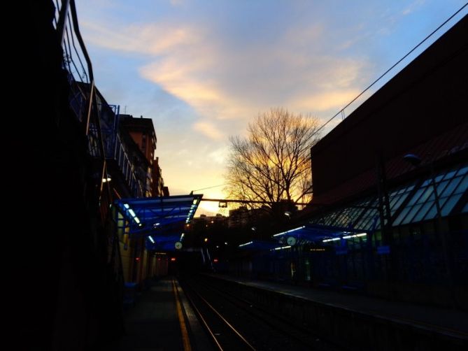 atardecer: foto en Errenteria