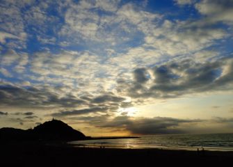 atardecer
