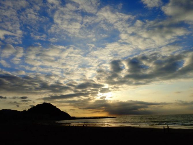 atardecer: foto en Donostia-San Sebastián