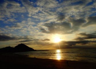 atardecer