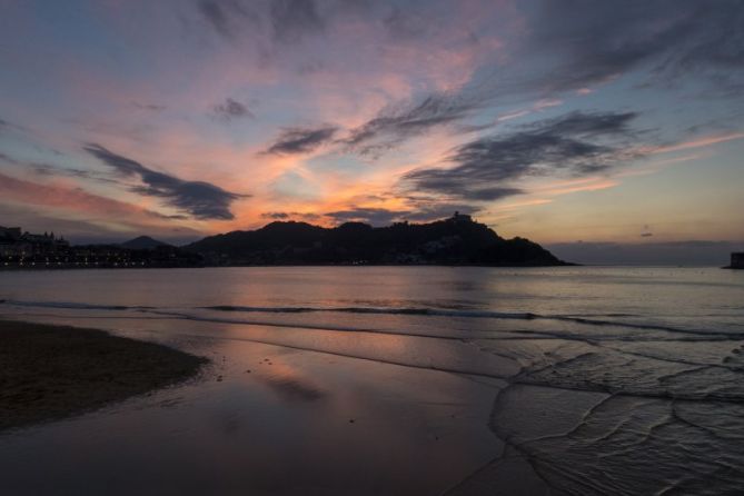 Atardecer en la Bahia: foto en Donostia-San Sebastián