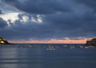 Atardecer en La Bahía de La Concha