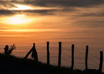atardecer desde jaizkibel