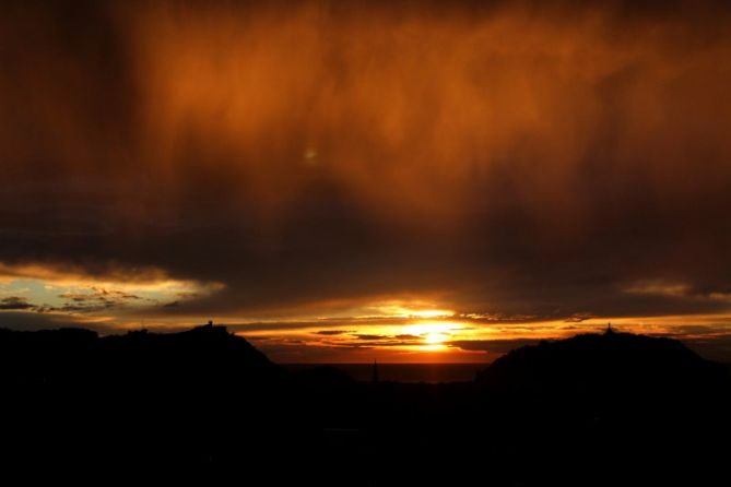 Atardecer desde Parque Ametzagaina: foto en Donostia-San Sebastián