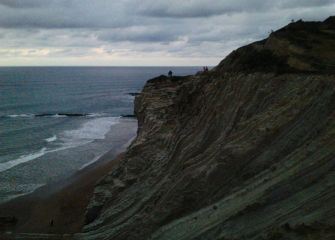 Atardecer en el Flysch