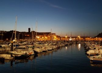 Atardecer en Getaria