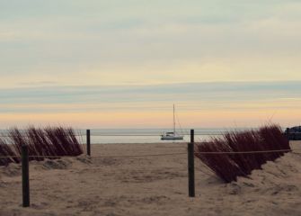 Atardecer en Hondarribia