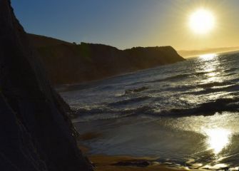 Atardecer en Itzurun
